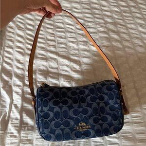 Coach Kailey in signature denim